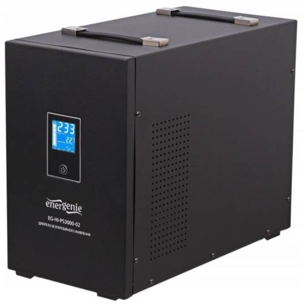 Фото - Джерело безперебійного живлення EnerGenie 3000VA (EG-HI-PS3000-02)