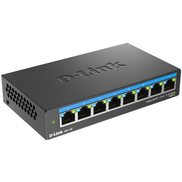 Фото - Коммутатор локальної мережі (Switch) D-Link DMS-108