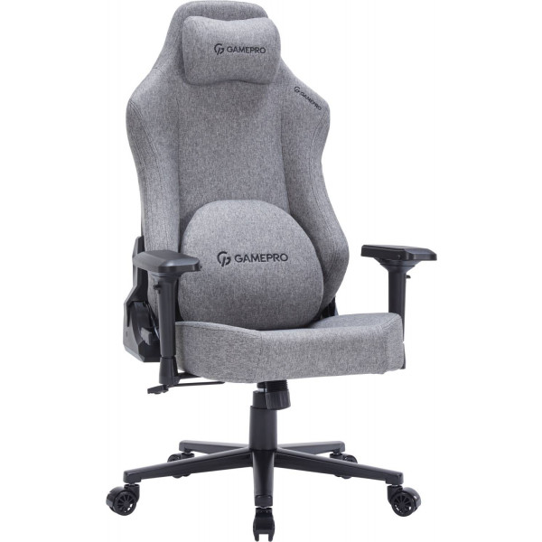 Фото - Крісло для геймерів GamePro FGC750DG Size L Fabric Dark Grey