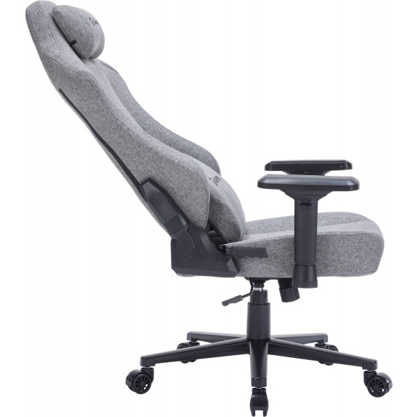 Фото - Крісло для геймерів GamePro FGC750DG Size L Fabric Dark Grey