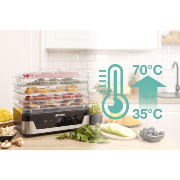 Фото - Уценка - Сушилка для фруктов и овощей Gorenje FDK400DE