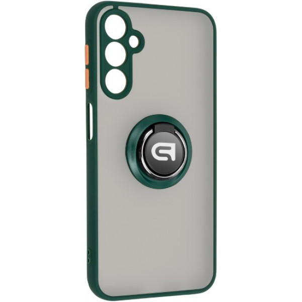 Фото - Чохол для смартфону
 Armorstandart Frosted Matte Ring for Samsung A24 4G (A245) Dark Green (ARM68895)