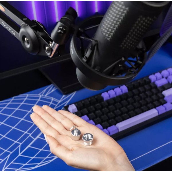 Фото - Стійка-пантограф для мікрофона Proove Gaming Neon Arm black (PMNR00110001)