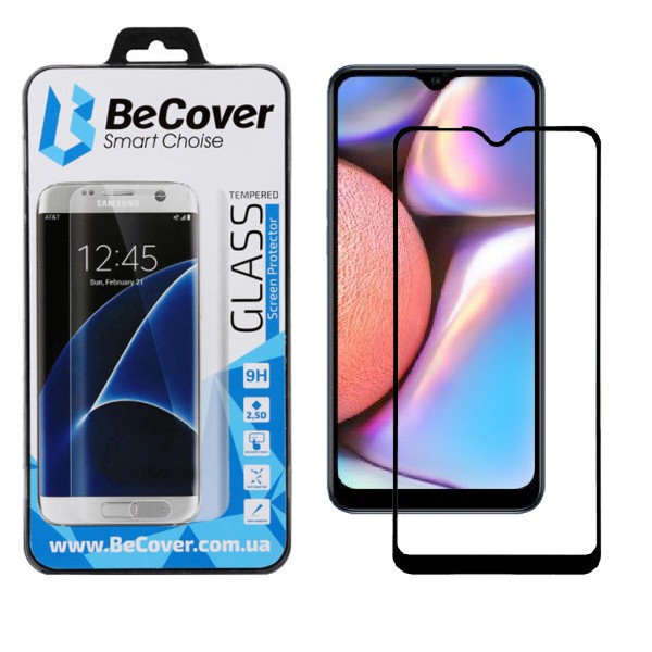 Фото - Защитное стекло для смартфона BeCover Samsung Galaxy A10s SM-A107 Black (704116)