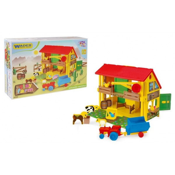 Фото - Меблі і будиночки для ляльки Wader Ферма (25450)