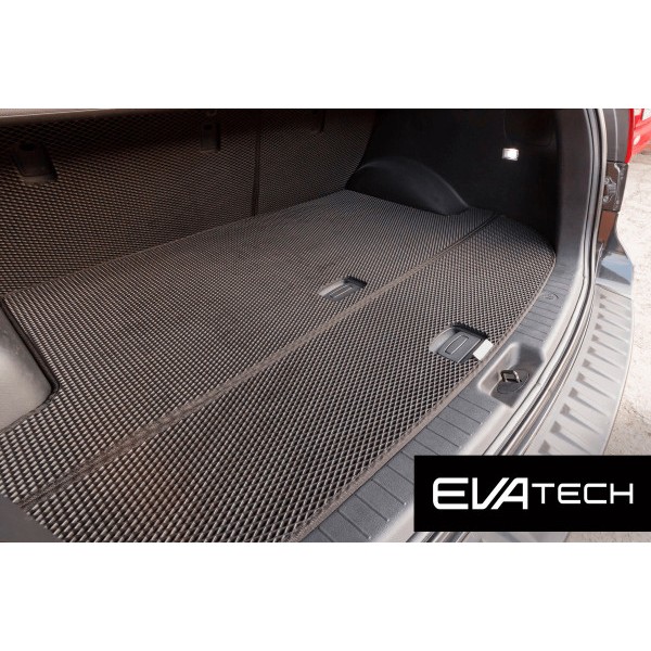 Фото - EVA коврик в багажник авто EVAtech для Santa FE (CM) Restyling (Floor Gas Pedal) 5 seats (2 clips) Hyundai 2010-2012 2 поколение SUV EU (HY13943BE2RBB)