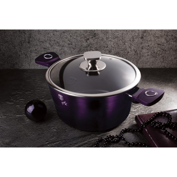 Фото - Кастрюля BerlingerHaus Purple Eclipse 6.1 л (BH 6630)