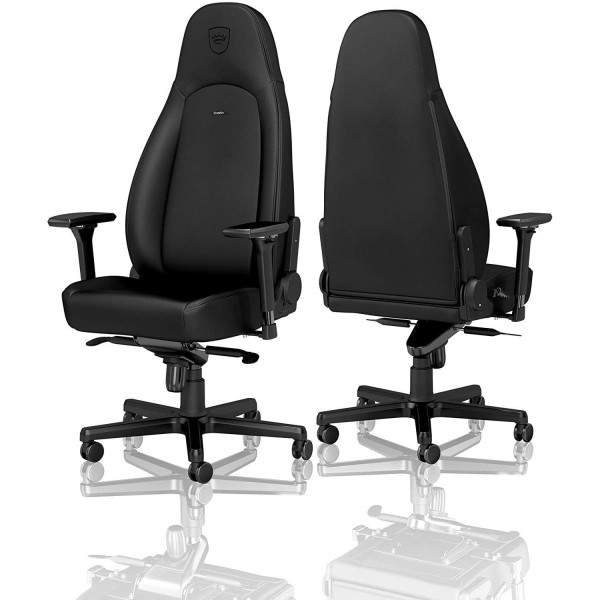 Фото - Кресло для геймеров Noblechairs ICON Black (NBL-ICN-PU-BED)