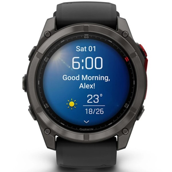 Фото - Смарт-годинник Garmin fenix 8, MicroLED (010-03380-05)
