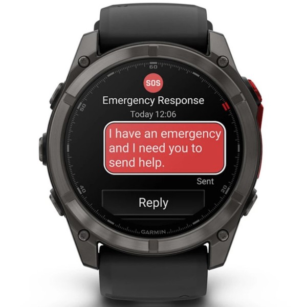Фото - Смарт-годинник Garmin fenix 8, MicroLED (010-03380-05)
