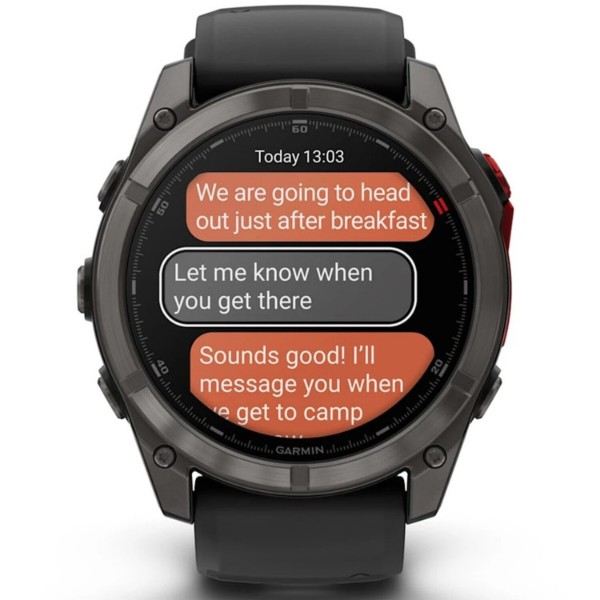 Фото - Смарт-годинник Garmin fenix 8, MicroLED (010-03380-05)