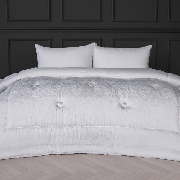 Фото - Одеяло зимнее полуторное MirSon Антиаллергенное Tencel (Modal) №1538 Ferrero White 155x215 см (2200011171722)