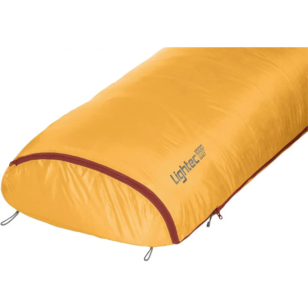Фото - Спальний мішок Ferrino Lightec 1000 Duvet RDS Down -6°C Yellow (86702NGG)