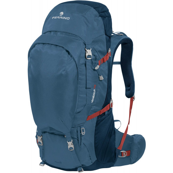 Фото - Туристичний рюкзак Ferrino Transalp 75L Blue (75694MBB)