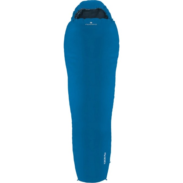 Фото - Спальний мішок Ferrino Yukon Plus +4°C Blue Right (86357NBBD)