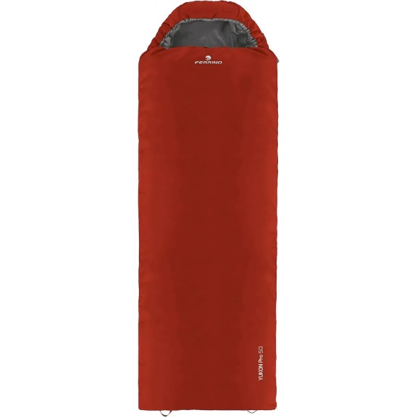 Фото - Спальний мішок Ferrino Yukon Pro SQ +3°C Red (86360NRR)