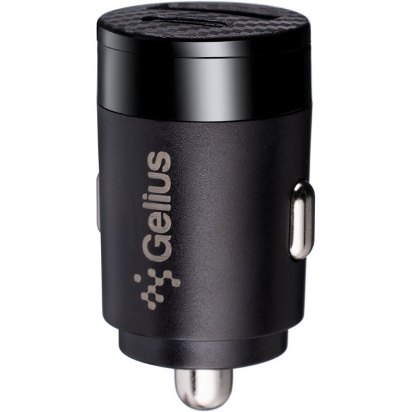 Фото - Автомобільний зарядний пристрій Gelius Pro Inch Twix GP-CC010 USB+Type-C QC/PD Black (92308)