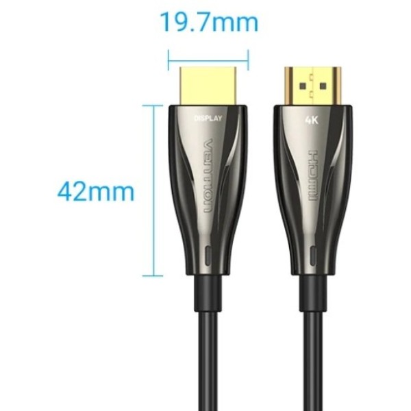Фото - Кабель HDMI Vention HDMI M - M,20.0 м, V2.1, Optical 8K 60Гц (ALABQ)