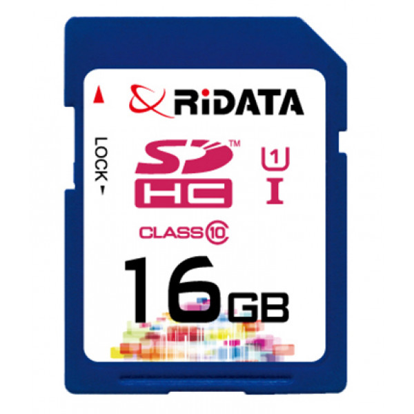 Фото - Карта пам'яті RiDATA SDHC 16GB Class 10 UHS-I (FF959217)