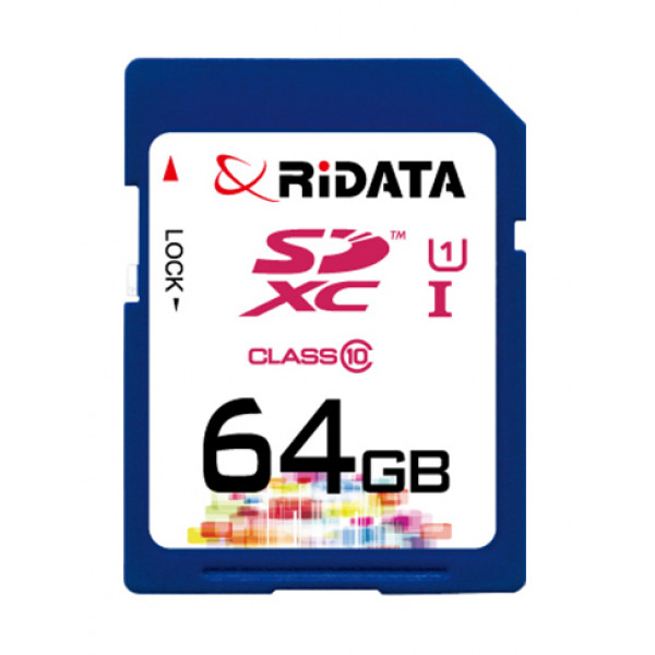 Фото - Карта пам'яті RiDATA SDXC 64GB Class 10 UHS-I (FF960213)