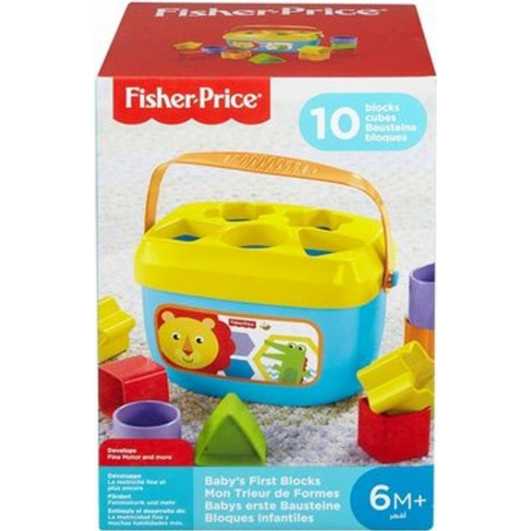 Фото - Сортер Fisher-Price Ведерко с кубиками Яркое (FFC84)