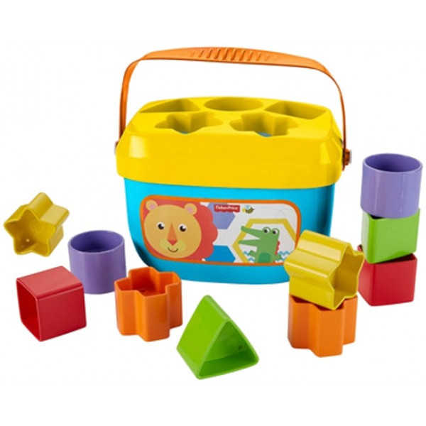 Фото - Сортер Fisher-Price Ведерко с кубиками Яркое (FFC84)