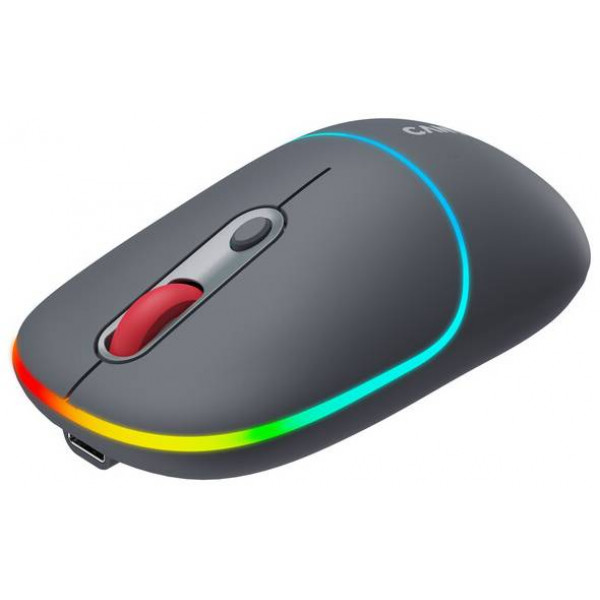 Фото - Мышь беспроводная Canyon MW-22 Dual Band RGB Wireless Dark Grey (CNS-CMSW22DG)