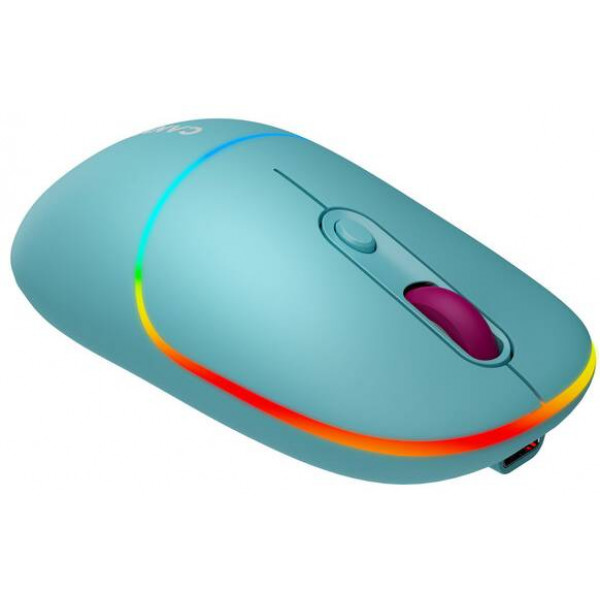 Фото - Миша бездротова Canyon MW-22 Dual Band RGB Wireless Dark Cyan (CNS-CMSW22DC)