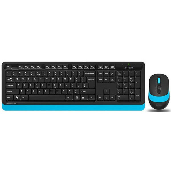 Фото - Клавіатура + миша бездротова A4tech FG1010 (Blue)