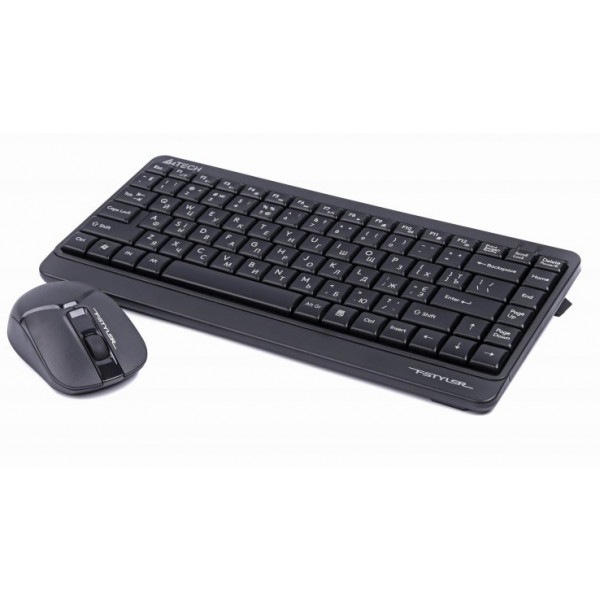 Фото - Клавіатура + миша бездротова A4tech FG1112 Black