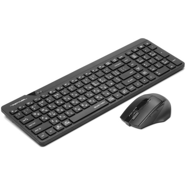 Фото - Клавіатура + миша бездротова A4tech FG2400 Air2 (Black)
