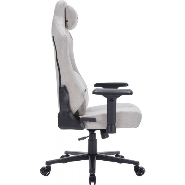 Фото - Крісло для геймерів GamePro FGC750LG Size L Fabric Light Grey