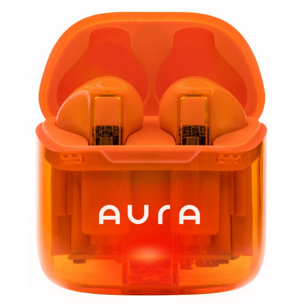 Фото - Навушники вкладиші бездротові TWS Aura 6 Orange (TWSA6O)
