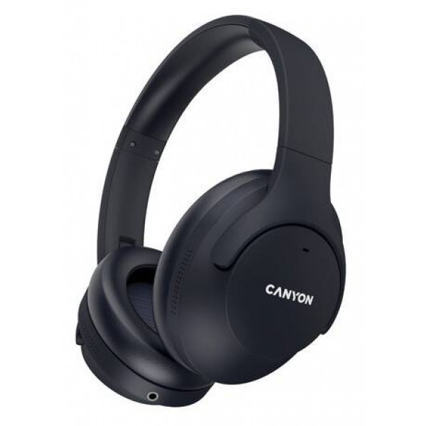 Фото - Наушники полноразмерные беспроводные Canyon OnRiff 10 ANC Black (CNS-CBTHS10BK)