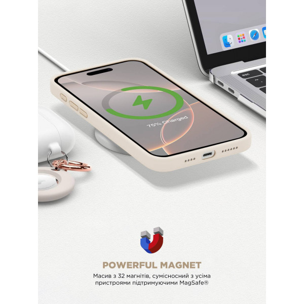 Фото - Чохол для смартфону Armorstandart ICON2 MagSafe for Apple iPhone 16 Pro Max Ivory (ARM80195)