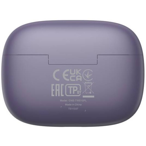 Фото - Навушники вкладиші бездротові TWS Canyon OnGo TWS-10 ANC ENC Purple (CNS-TWS10PL)