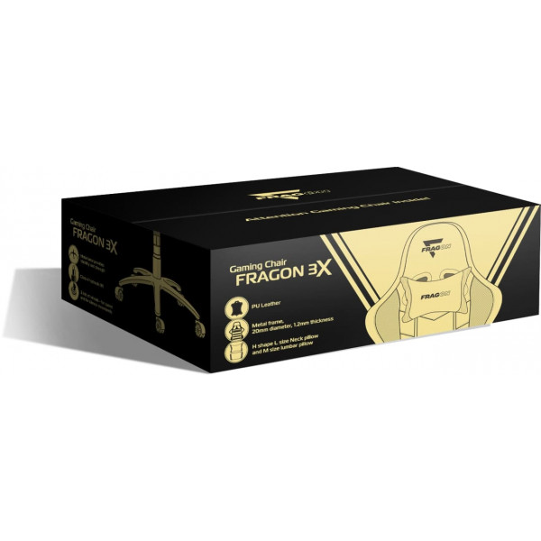 Фото - Кресло для геймеров FRAGON 3X Series (FGLHF3BT3D1222GN1) Black/Green