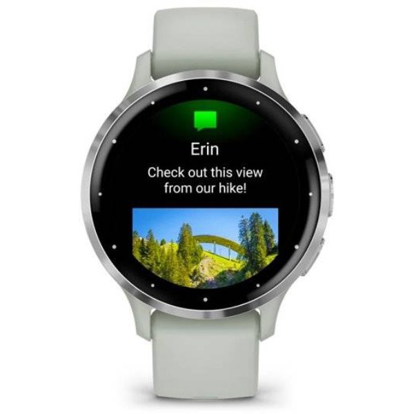 Фото - Смарт-годинник Garmin Venu 3S Sage Gray + Passivated (010-02785-01)