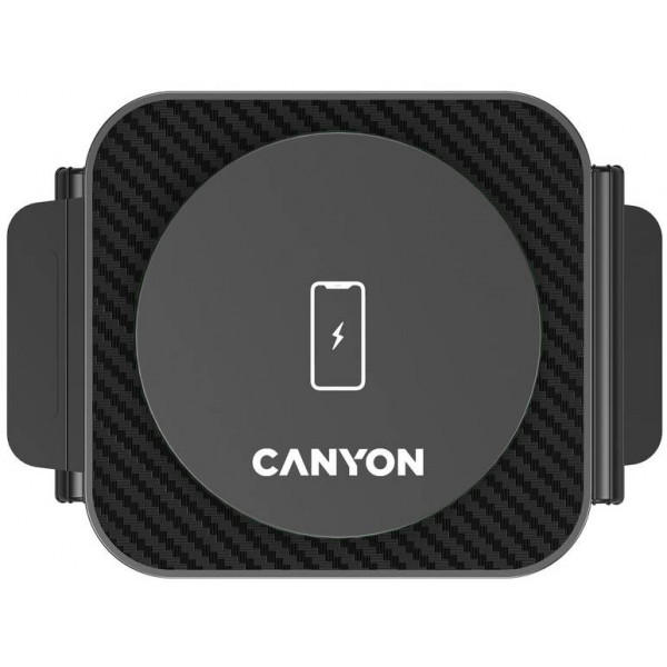 Фото - Бездротовий зарядний пристрій Canyon WS-305 3 в 1 QI Black (CNS-WCS305B)