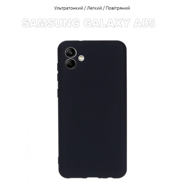Фото - Чохол для смартфону BeCover for Samsung Galaxy A05 SM-A055 Black (710082)