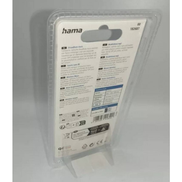Фото - Уцінка - Миша бездротова Hama AMW-300 Blue
