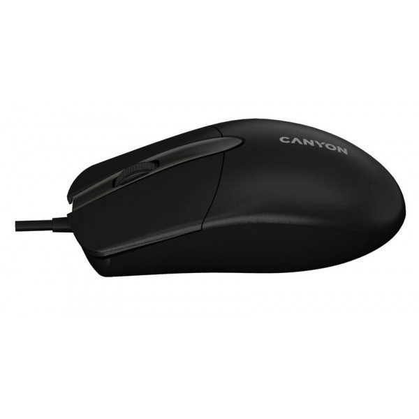 Фото - Мышь проводная Canyon M-5 USB Black (CNE-CMS5)