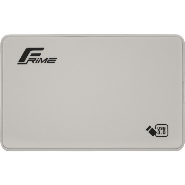 Фото - Внешний карман Frime 2.5" SATA HDD/SSD Plastic USB 3.0 White (FHE11.25U30)