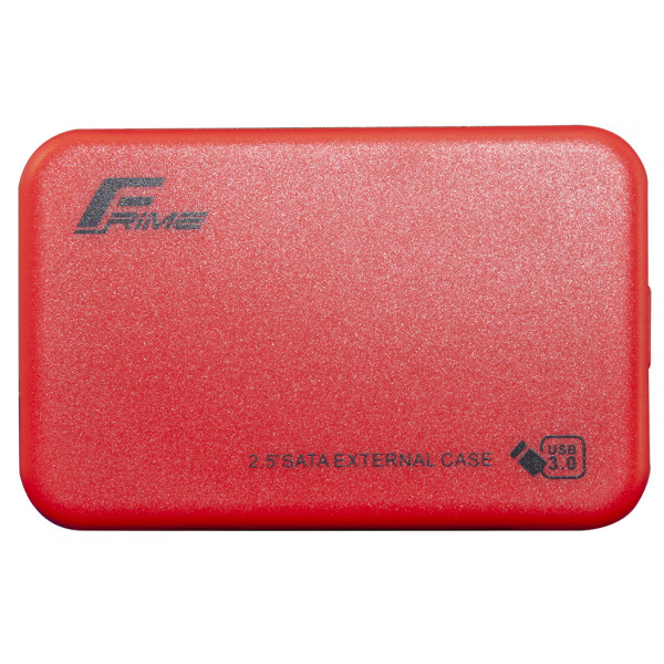Фото - Зовнішній карман Frime SATA HDD/SSD 2.5'' USB 3.0 Plastic, Red (FHE73.25U30)