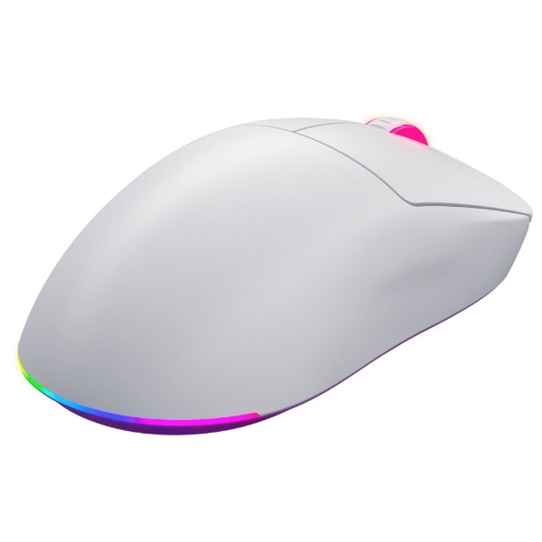 Фото - Мышь беспроводная игровая Hator Quasar 3 ULTRA 8K Wireless White (HTM771)