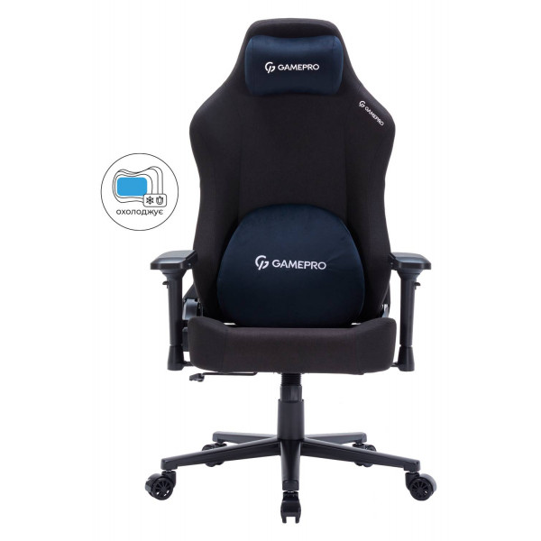 Фото - Кресло для геймеров GamePro FGC750B Size L Fabric Black