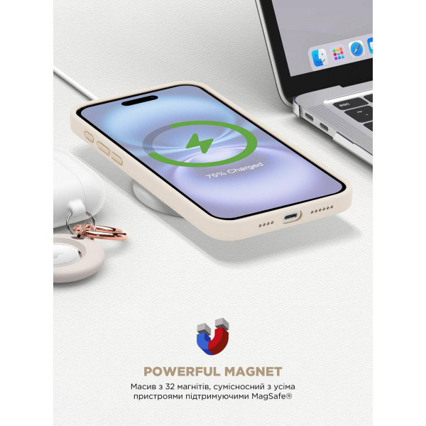 Фото - Чехол для смартфона Armorstandart ICON2 MagSafe for Apple iPhone 16 Ivory (ARM80180)