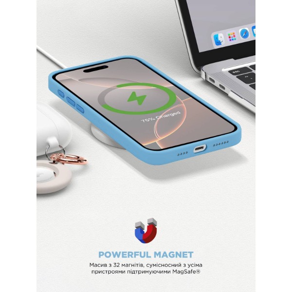 Фото - Чехол для смартфона Armorstandart ICON2 MagSafe for Apple iPhone 16 Pro Max Capri Blue (ARM80198)