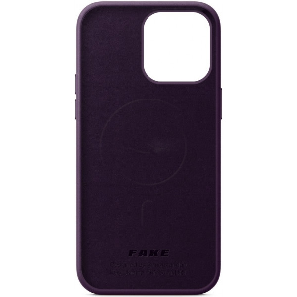Фото - Чехол для смартфона Armorstandart Fake Leather Case for Apple iPhone 13 Pro Dark Cherry (ARM61375)
