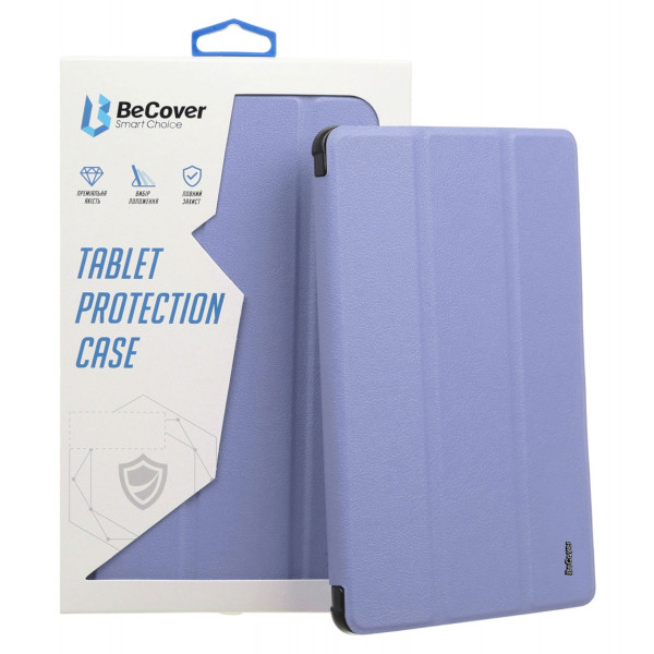 Фото - Чехол для планшета Becover Tri Fold Soft TPU с креплением Apple Pencil для Apple iPad Air 11" M2/M3 (2024/2025) Purple (711404)